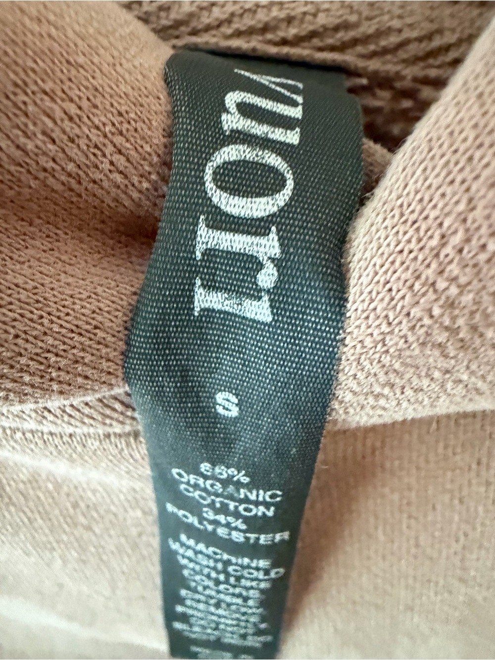 Vuori Restore Crewneck Hoodie in Dusty Rose - Picture 4 of 4